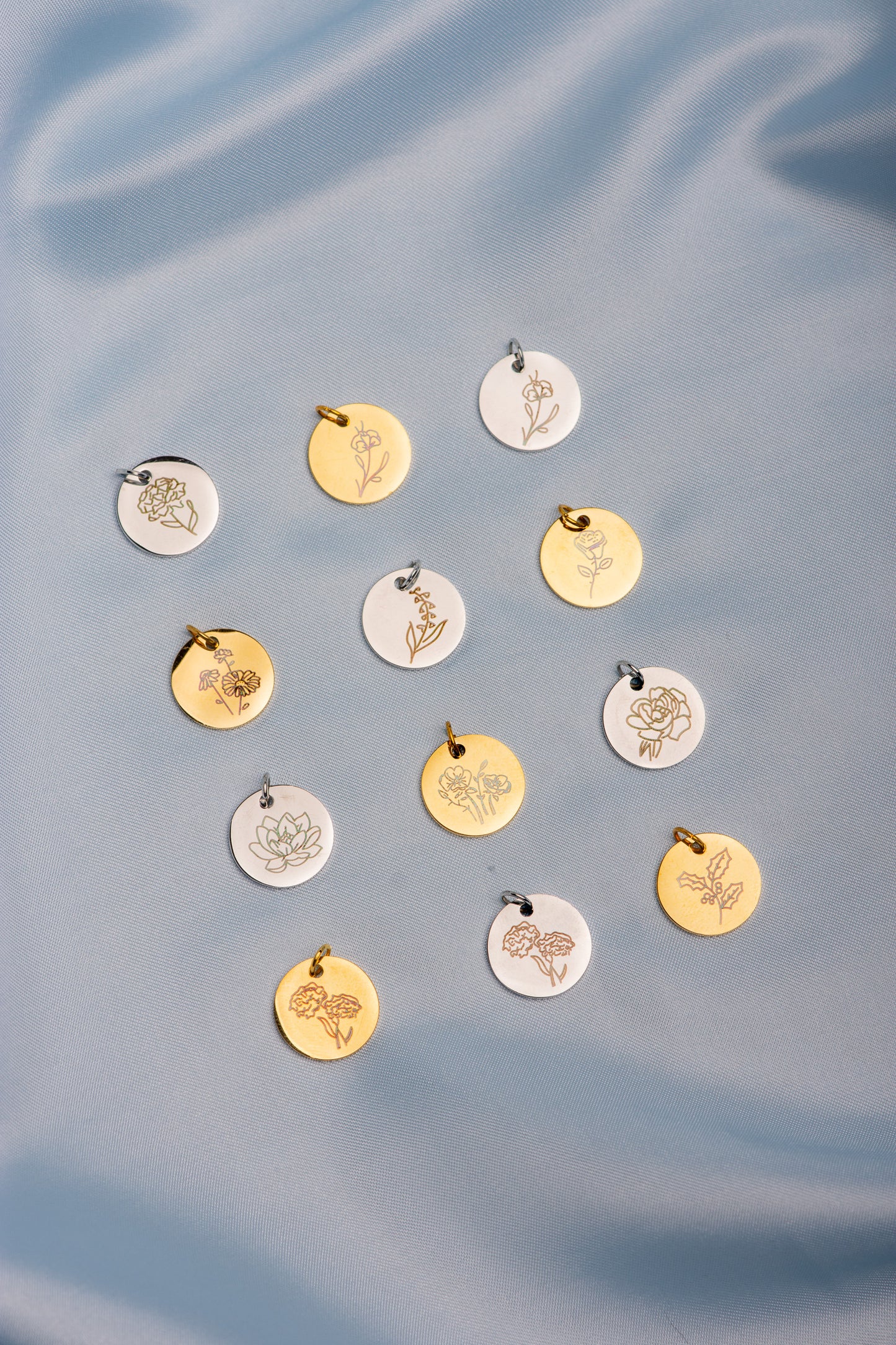 Geboortebloem ketting