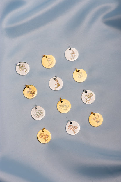 Geboortebloem ketting